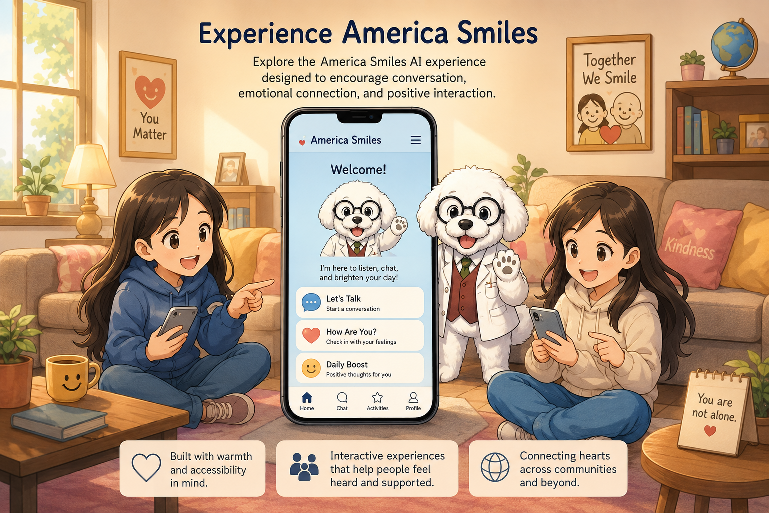 America Smiles App Experience