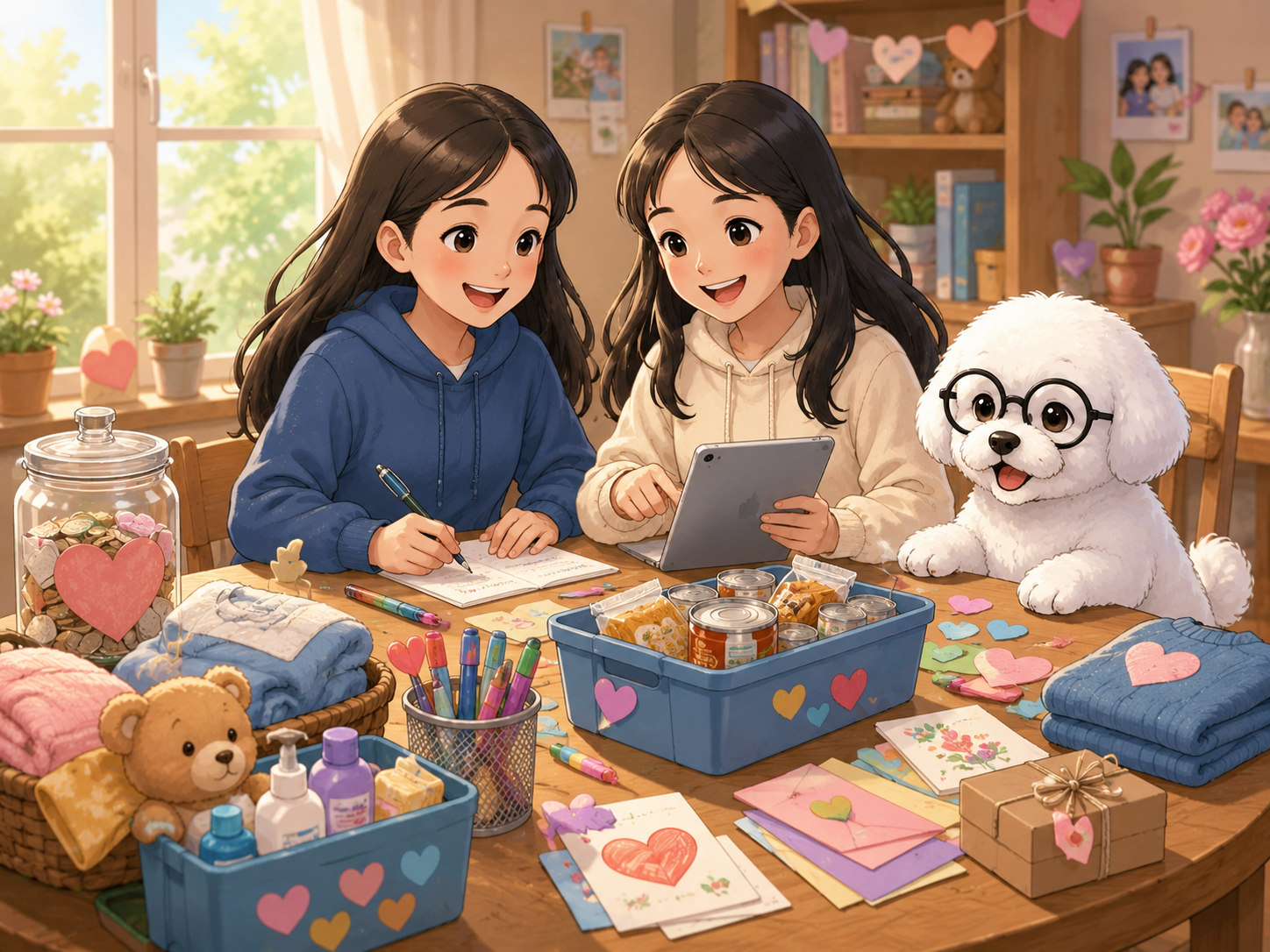 America Smiles founders Lisette and Leonie Kalra
