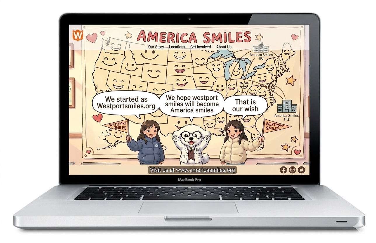 America Smiles founders Lisette and Leonie Kalra